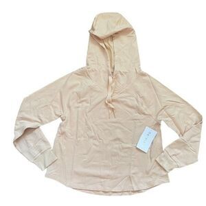 Athleta Boardwalk peach hoodie buttery soft